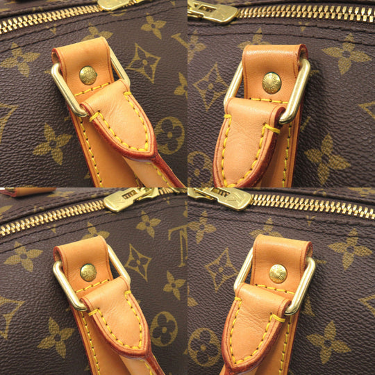 LOUIS VUITTON Boston Duffel bag M41414 Monogram canvas Brown Monogram Keepall bandouliere55 mens(Unisex) Used Authentic