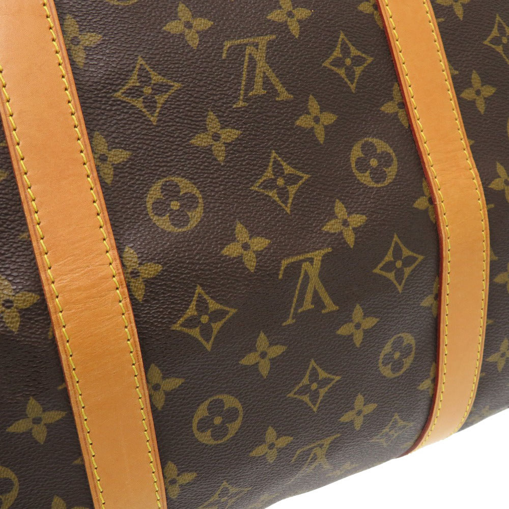 LOUIS VUITTON Boston Duffel bag M41414 Monogram canvas Brown Monogram Keepall bandouliere55 mens(Unisex) Used Authentic