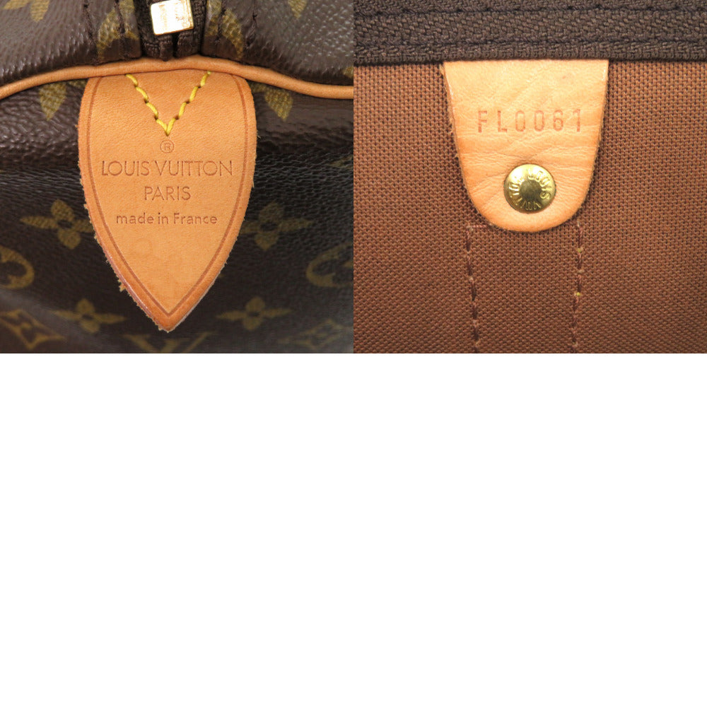LOUIS VUITTON Boston Duffel bag M41424 Monogram canvas Brown Monogram Keepall 55 mens Used Authentic