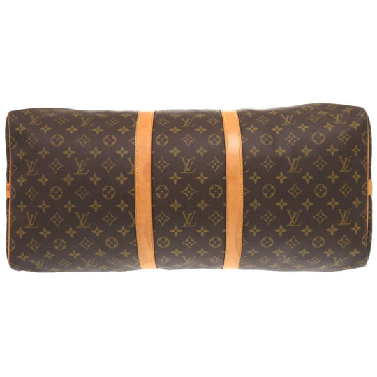 LOUIS VUITTON Boston Duffel bag M41412 Monogram canvas Brown Monogram Keepall bandouliere60 mens(Unisex) Used Authentic