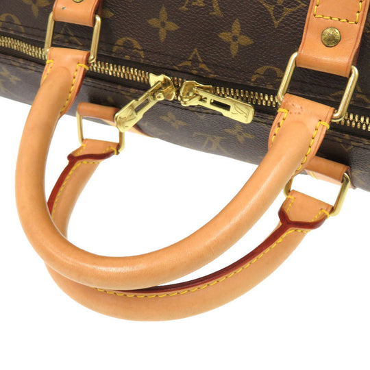 LOUIS VUITTON Boston Duffel bag M41412 Monogram canvas Brown Monogram Keepall bandouliere60 mens(Unisex) Used Authentic
