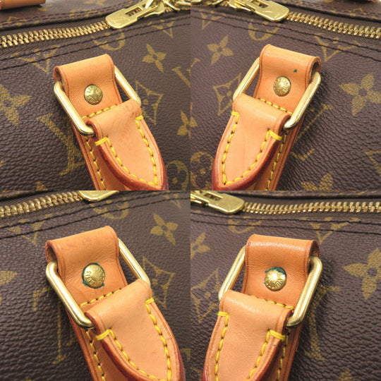 LOUIS VUITTON Boston Duffel bag M41412 Monogram canvas Brown Monogram Keepall bandouliere60 mens(Unisex) Used Authentic