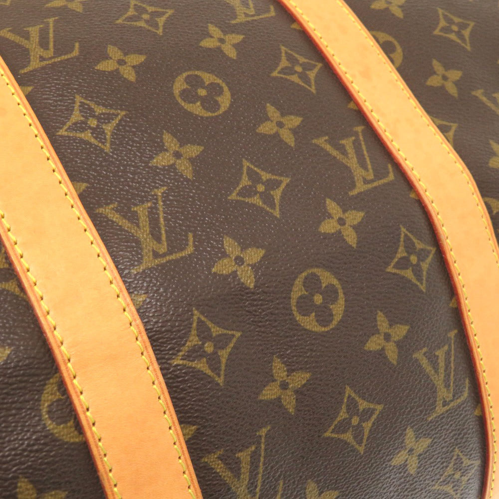 LOUIS VUITTON Boston Duffel bag M41426 Monogram canvas Brown Monogram Keepall 50 mens Used Authentic