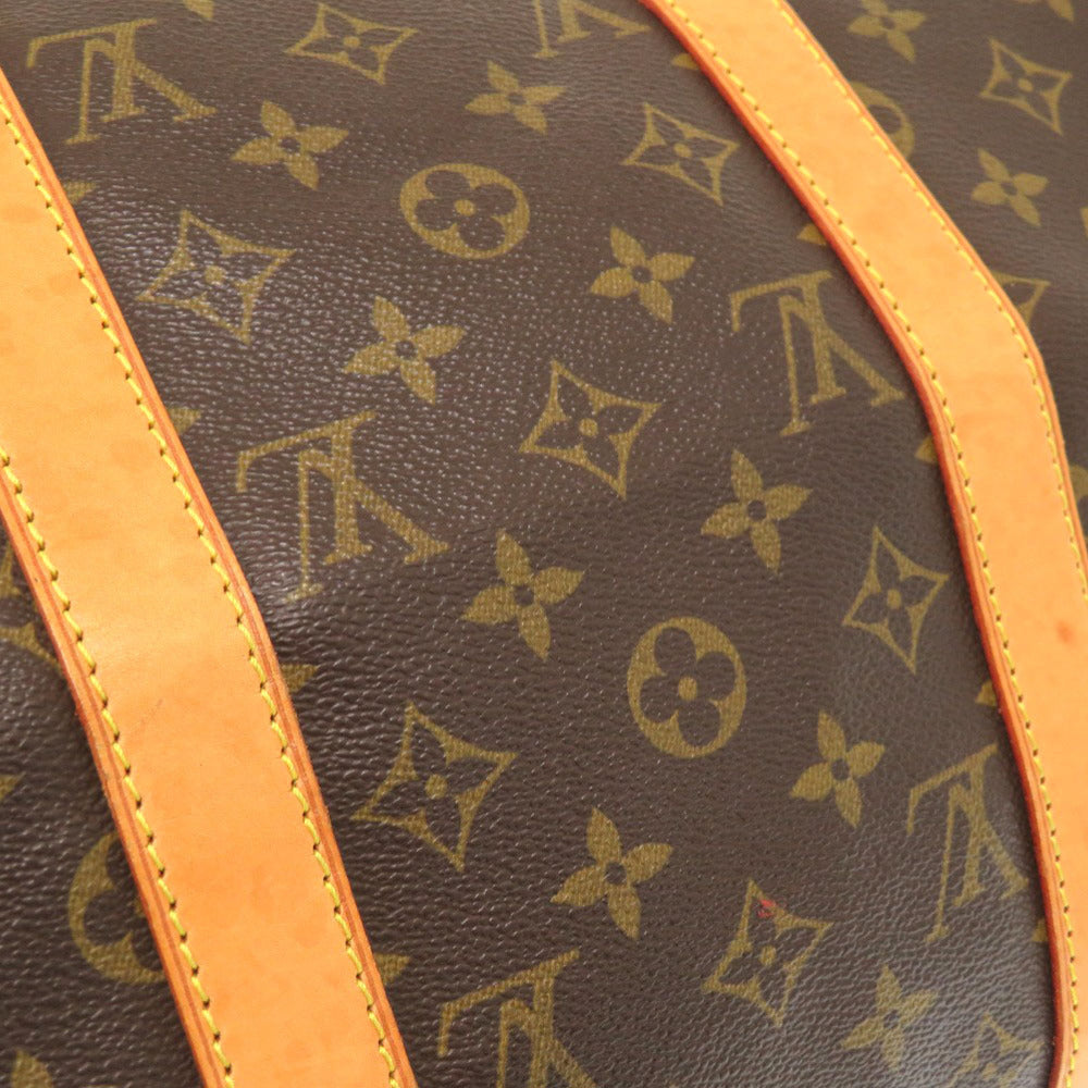 LOUIS VUITTON Boston Duffel bag M41426 Monogram canvas Brown Monogram Keepall 50 mens Used Authentic