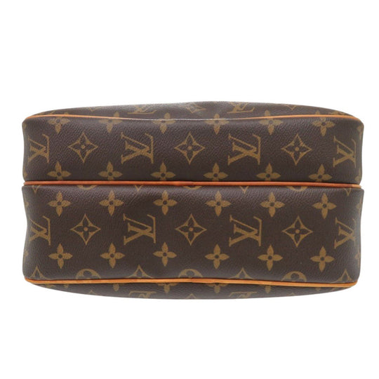 LOUIS VUITTON Shoulder Bag M45254 Monogram canvas Brown Monogram Reporter PM mens Used Authentic