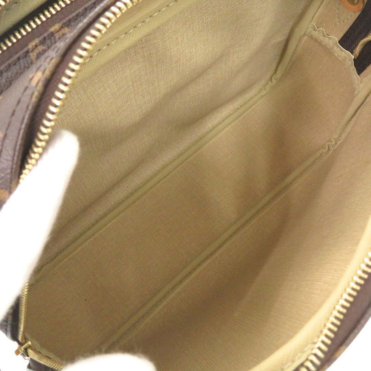 LOUIS VUITTON Shoulder Bag M45254 Monogram canvas Brown Monogram Reporter PM mens Used Authentic