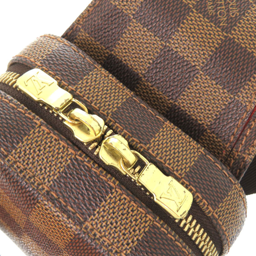 LOUIS VUITTON Sling bag N51994 Damier canvas Ebene Damier Geronimos mens Used Authentic