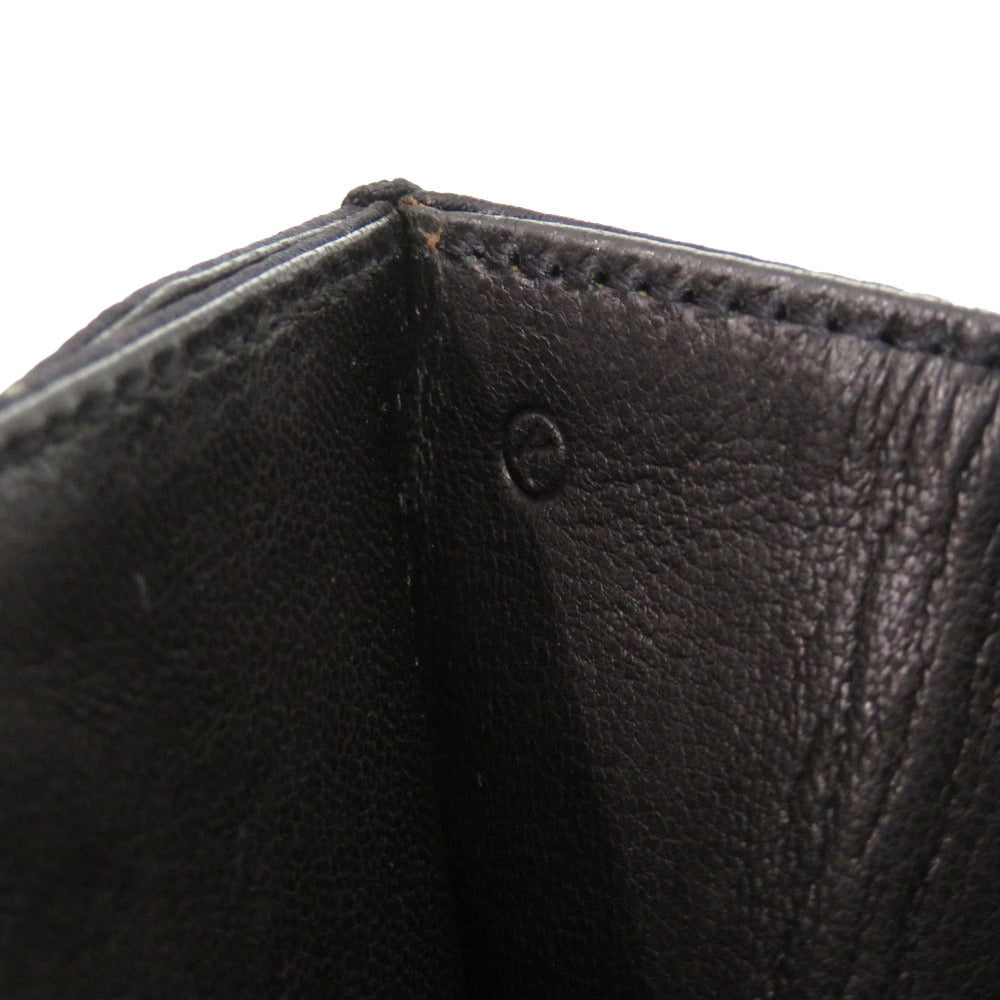 HERMES Clutch bag Satin black Fako Women(Unisex) Used Authentic