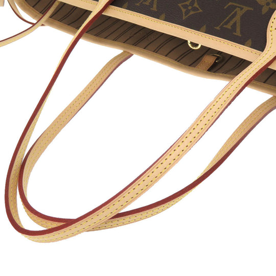 LOUIS VUITTON Tote Bag M40995 Monogram canvas Brown Monogram New Neverfull MM Women Used Authentic