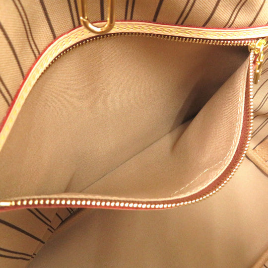 LOUIS VUITTON Tote Bag M40995 Monogram canvas Brown Monogram New Neverfull MM Women Used Authentic