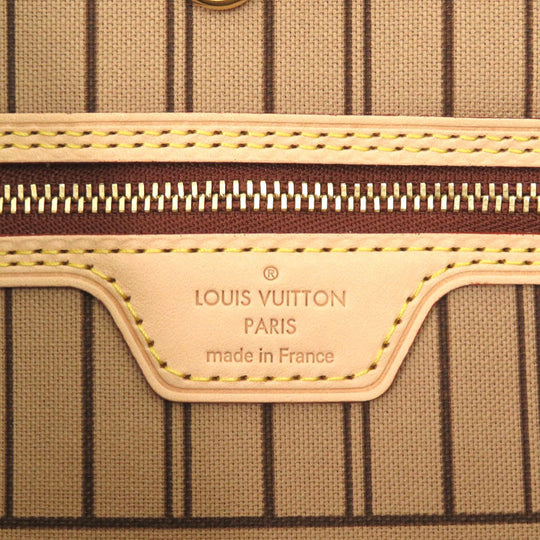 LOUIS VUITTON Tote Bag M40995 Monogram canvas Brown Monogram New Neverfull MM Women Used Authentic