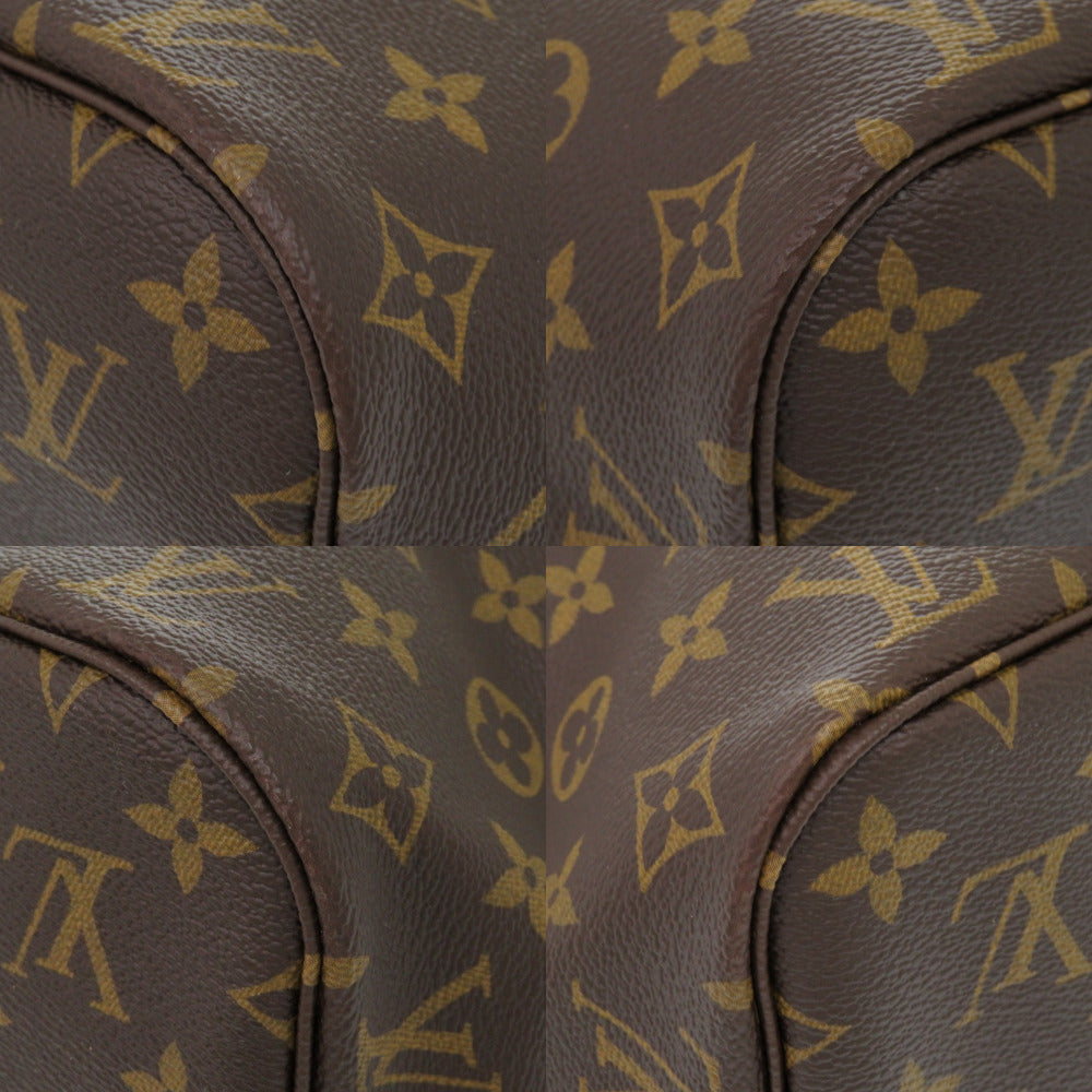 LOUIS VUITTON Tote Bag M40995 Monogram canvas Brown Monogram New Neverfull MM Women Used Authentic