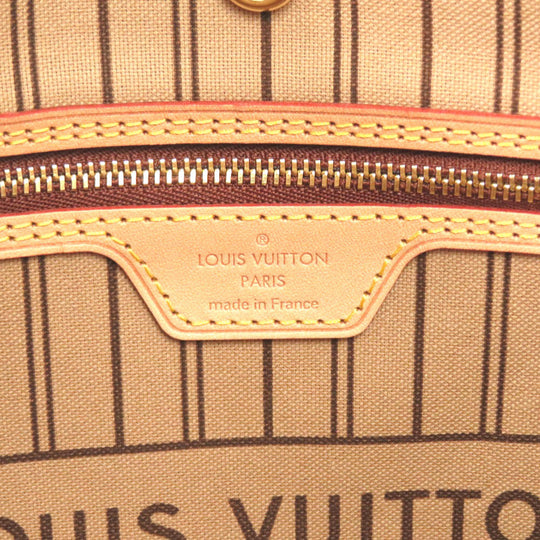 LOUIS VUITTON Tote Bag M40995 Monogram canvas Brown Monogram New Neverfull MM Women Used Authentic