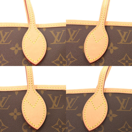 LOUIS VUITTON Tote Bag M40995 Monogram canvas Brown Monogram New Neverfull MM Women Used Authentic