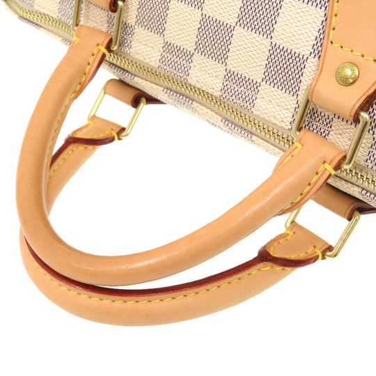 LOUIS VUITTON Handbag N41533 Damier Azur Canvas white Damier Azur Speedy 30 Women Used Authentic