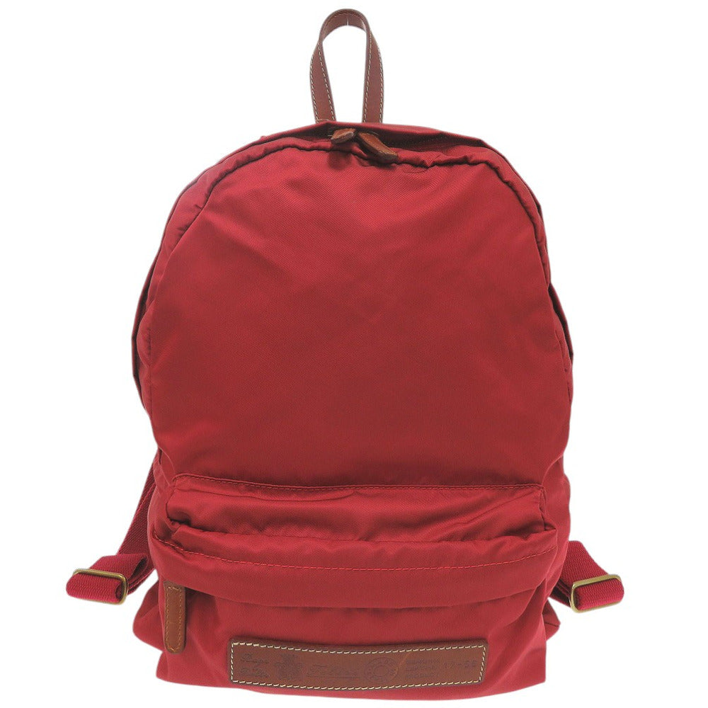 Felisi Backpack 17-56 Nylon Red Backpack 17-56 Women Used Authentic