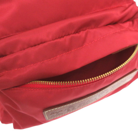 Felisi Backpack 17-56 Nylon Red Backpack 17-56 Women Used Authentic