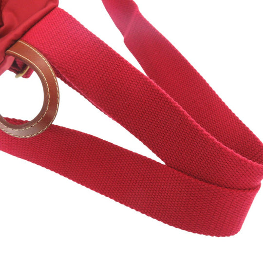 Felisi Backpack 17-56 Nylon Red Backpack 17-56 Women Used Authentic