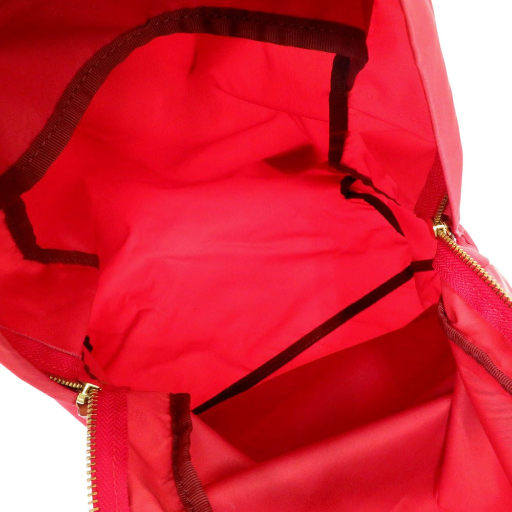 Felisi Backpack 17-56 Nylon Red Backpack 17-56 Women Used Authentic