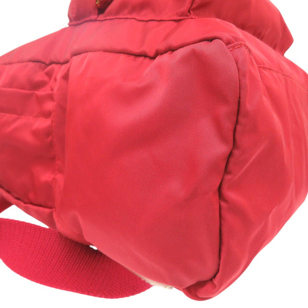 Felisi Backpack 17-56 Nylon Red Backpack 17-56 Women Used Authentic