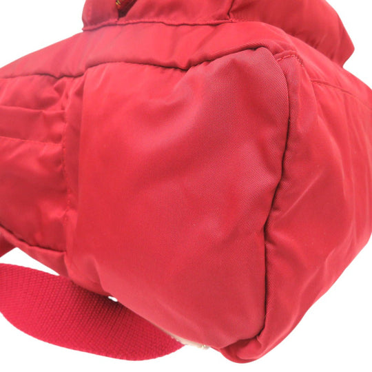 Felisi Backpack 17-56 Nylon Red Backpack 17-56 Women Used Authentic