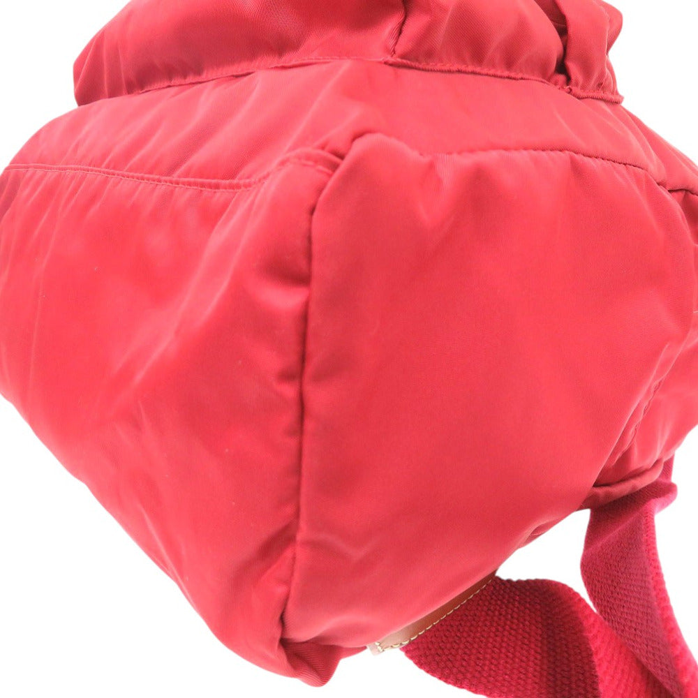 Felisi Backpack 17-56 Nylon Red Backpack 17-56 Women Used Authentic