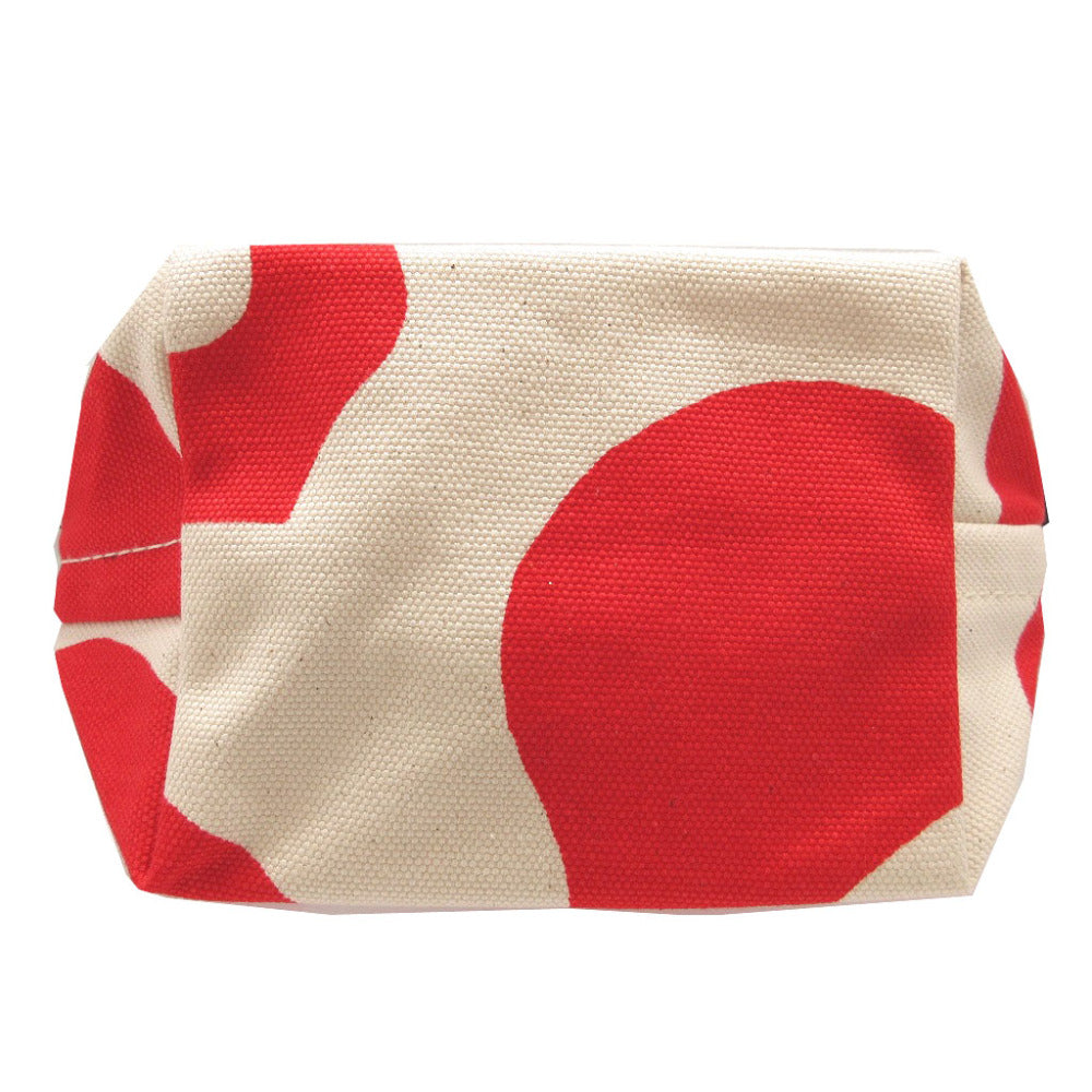 marimekko Shoulder Bag canvas Ivory Mono Mini Crossbody Women Used Authentic