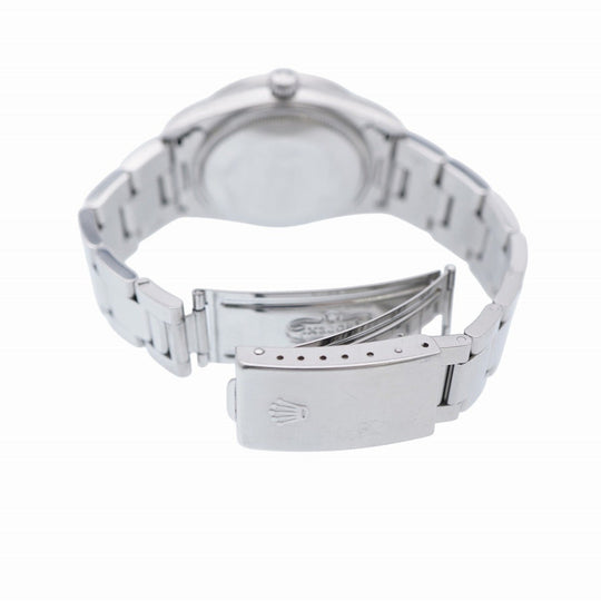ROLEX Watches Mechanical Automatic 14010 Stainless Steel white Mechanical Automatic Air king white dial mens Used Authentic