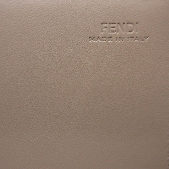 FENDI Long Wallet Purse 8M0251 leather pink Two fold By the way Women Used Authentic