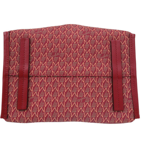MORABITO Tote Bag PVC Red Autograph MORABITO PM Tote Bag Red Women Used Authentic