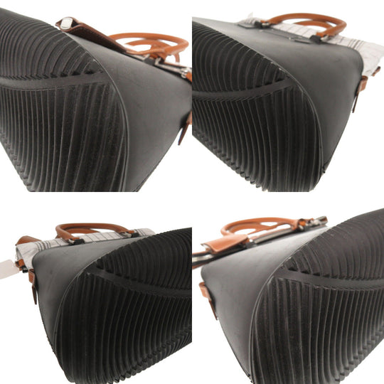 Maison Margiela Tote Bag S61WG0107 Rubber, Leather black 5AC Women Used Authentic