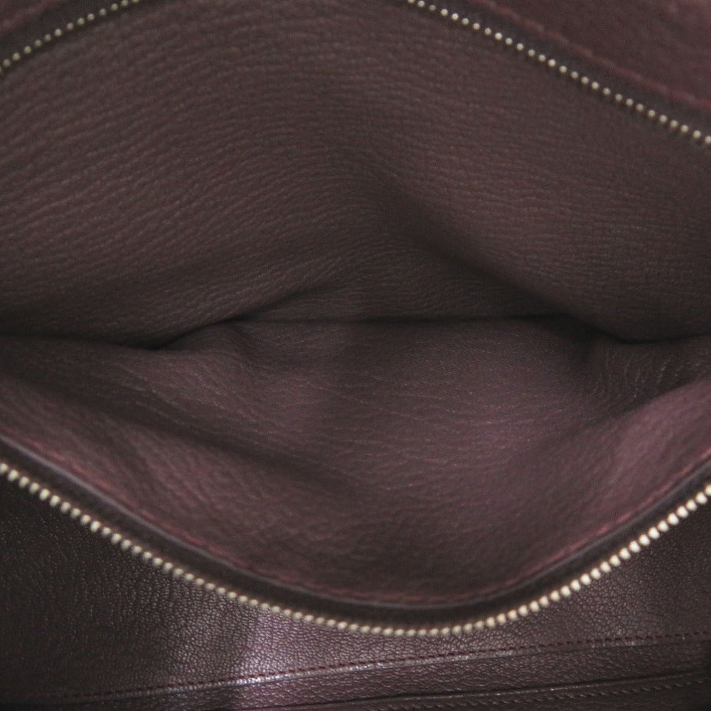 CAMILLE FOURNET Shoulder Bag leather Brown 2WAY sling bag Women Used Authentic