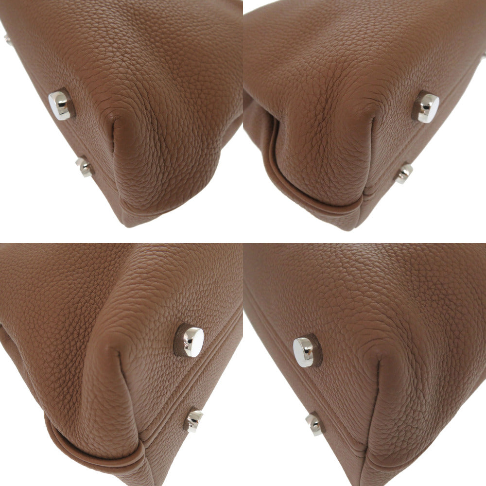 CAMILLE FOURNET Shoulder Bag leather Brown 2WAY sling bag Women Used Authentic