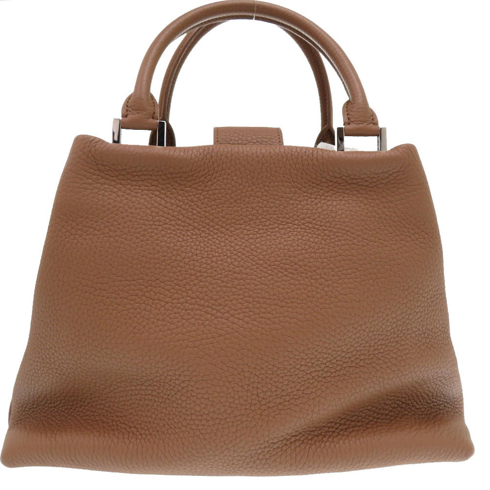 CAMILLE FOURNET Shoulder Bag leather Brown 2WAY sling bag Women Used Authentic