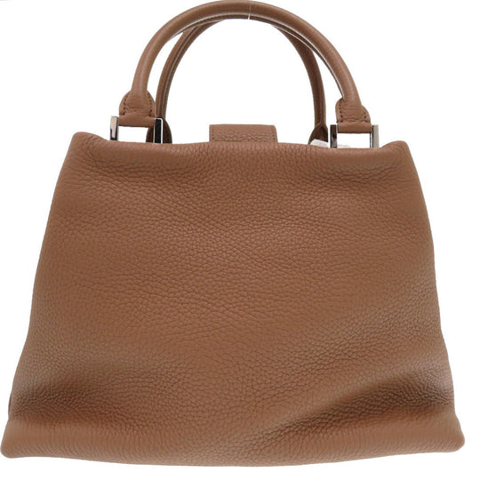 CAMILLE FOURNET Shoulder Bag leather Brown 2WAY sling bag Women Used Authentic