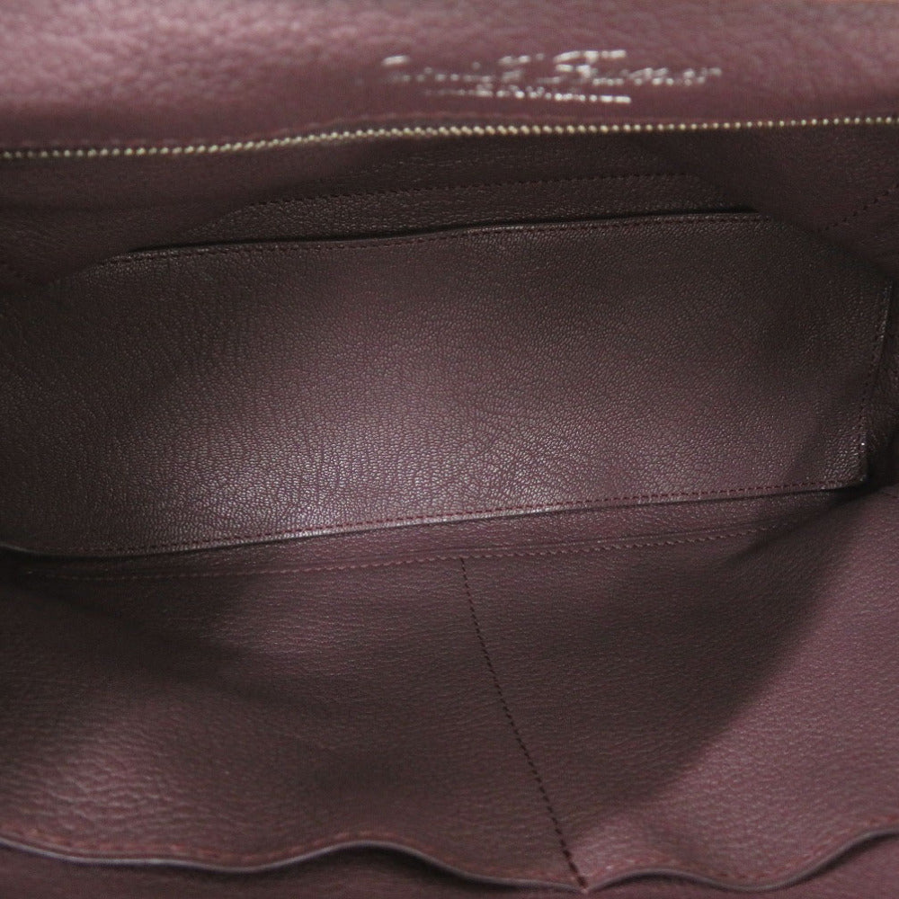 CAMILLE FOURNET Shoulder Bag leather Brown 2WAY sling bag Women Used Authentic