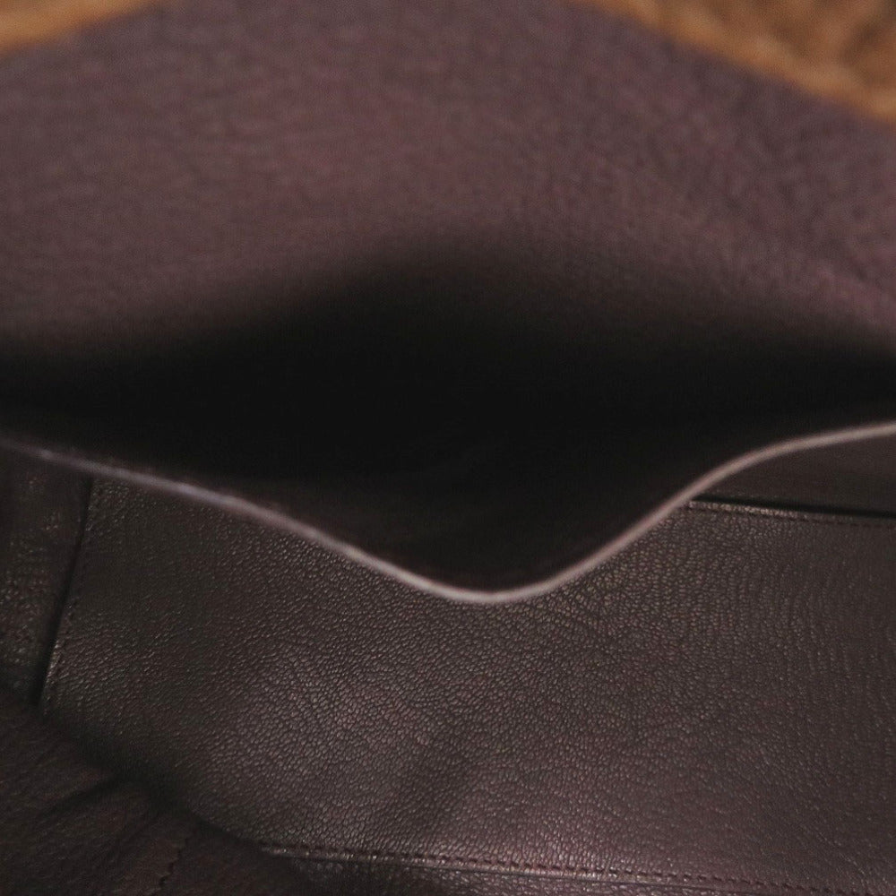 CAMILLE FOURNET Shoulder Bag leather Brown 2WAY sling bag Women Used Authentic