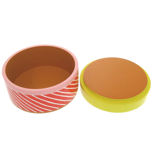 HERMES Other miscellaneous goods Wood Jones Citron Box Bag MM Jaune Citron Lacquer Wood Hand Painted Women Used Authentic