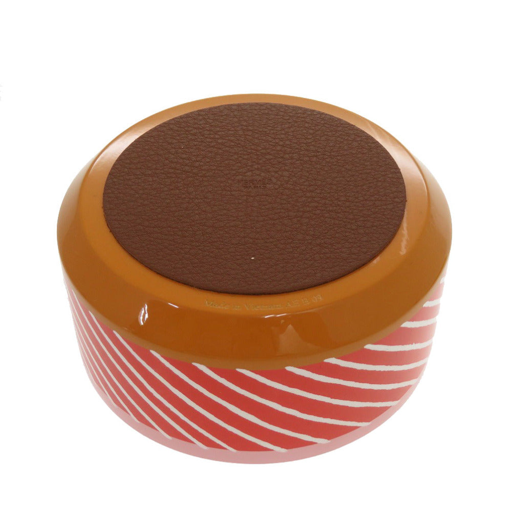 HERMES Other miscellaneous goods Wood Jones Citron Box Bag MM Jaune Citron Lacquer Wood Hand Painted Women Used Authentic