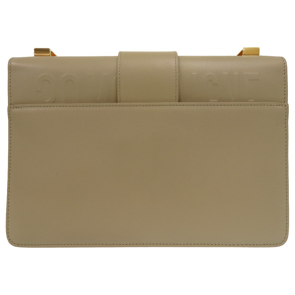 Dior Shoulder Bag M9203UMOS M925 leather beige 30 Montagne Shoulder Bag Women Used Authentic