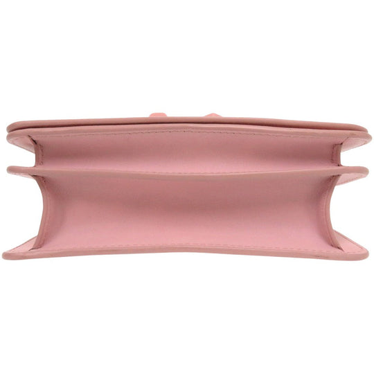 KENZO Shoulder Bag FA52SA320L2434 leather pink Kandy With logo Cross Sling bag Women Used Authentic