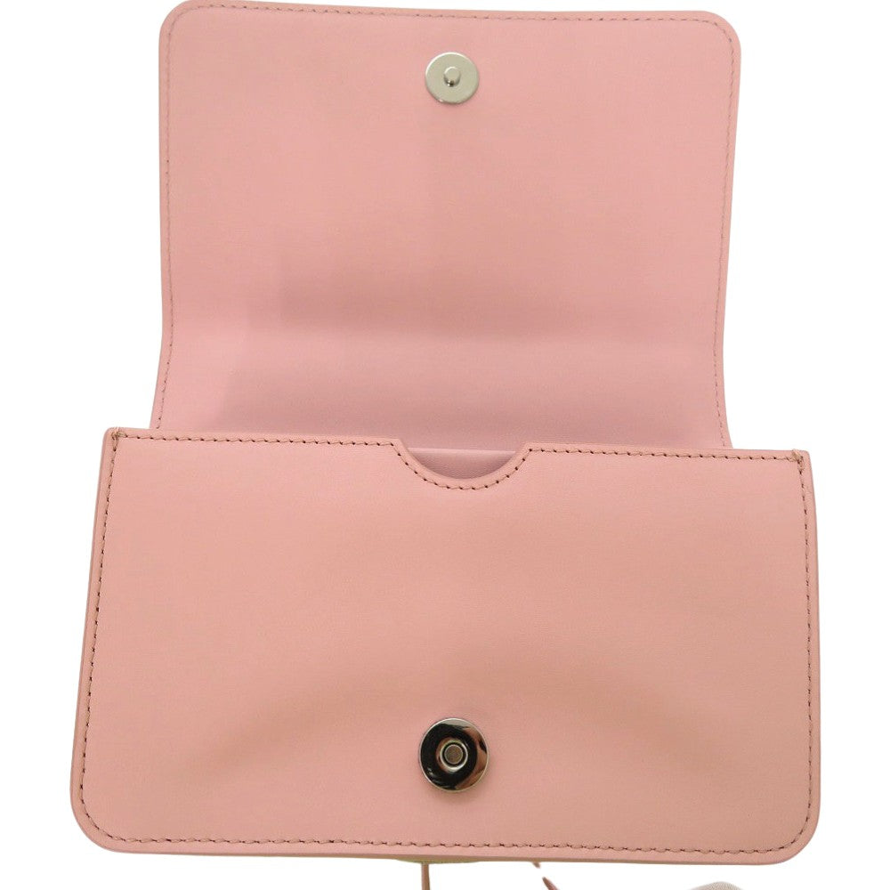 KENZO Shoulder Bag FA52SA320L2434 leather pink Kandy With logo Cross Sling bag Women Used Authentic