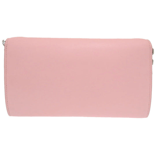 KENZO Long Wallet Purse leather Light pink FA52PM318L24 34 Women Used Authentic