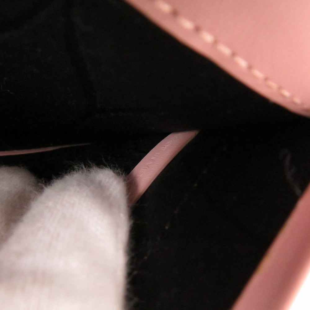 KENZO Long Wallet Purse leather Light pink FA52PM318L24 34 Women Used Authentic