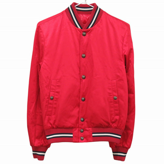 MONCLER Down jacket Nylon, Down Red DIDIER Reversible Sukajan Down Jacket mens zero size Used Authentic