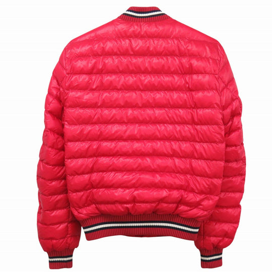 MONCLER Down jacket Nylon, Down Red DIDIER Reversible Sukajan Down Jacket mens zero size Used Authentic