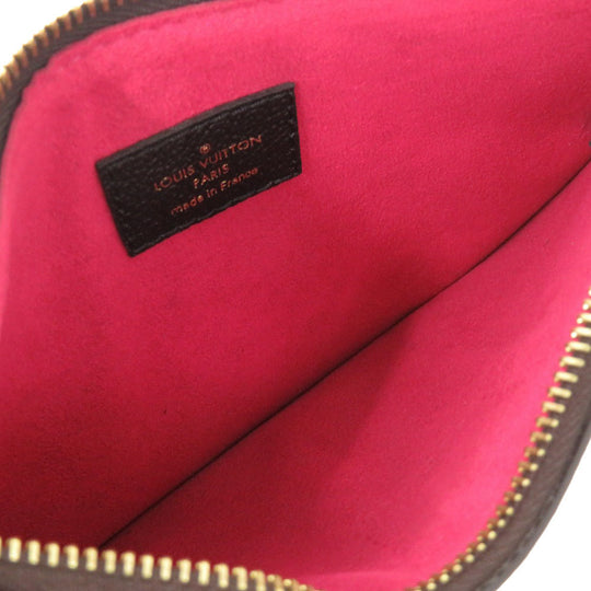 LOUIS VUITTON Pouch Monogram canvas Brown LV Monogram Neonoe pouch Women Used Authentic