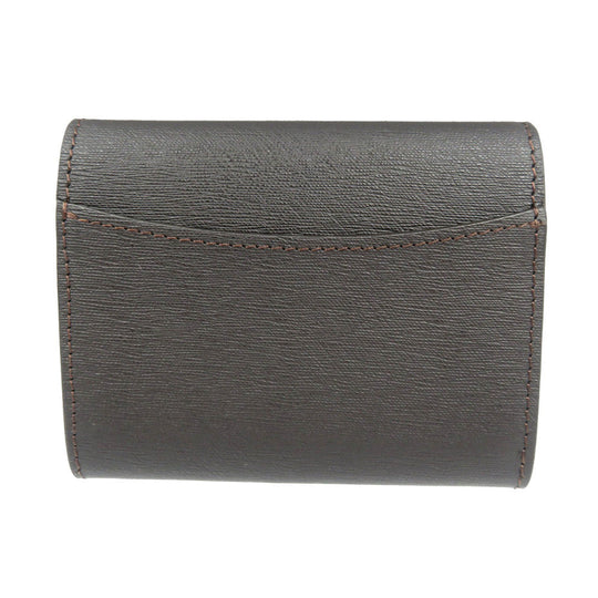Dunhill Coin case EP8000E leather Dark brown sidecar mens Used Authentic