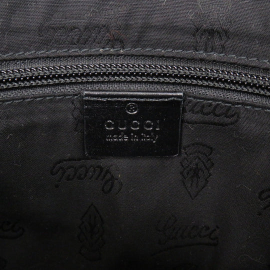 GUCCI Shoulder Bag Coated canvas, leather black Impreme Shoulder Bag mens Used Authentic