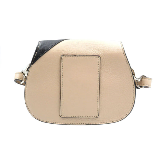TOD�fS Shoulder Bag Leather, Metal pink beige Women Used Authentic